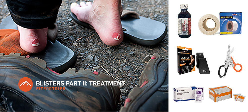 Learn how to treat foot blisters with the right techniques and equipment.