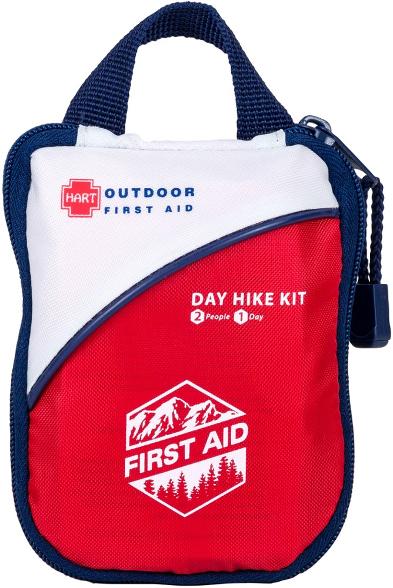Outdoor first aid kits should be at the top of your day hike pack list.