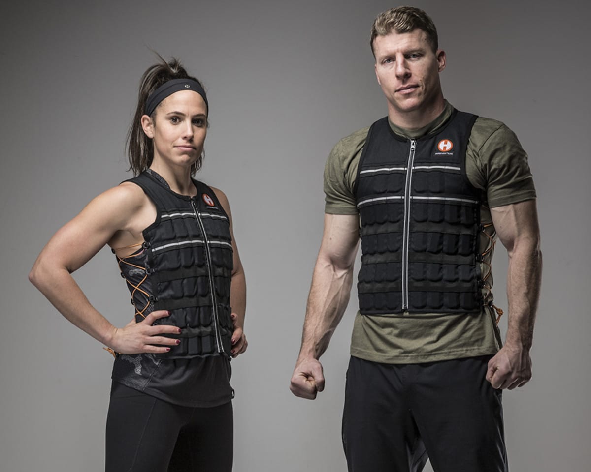 The Elite Hyper Vest can help prevent knee pain caused by downhill hiking.