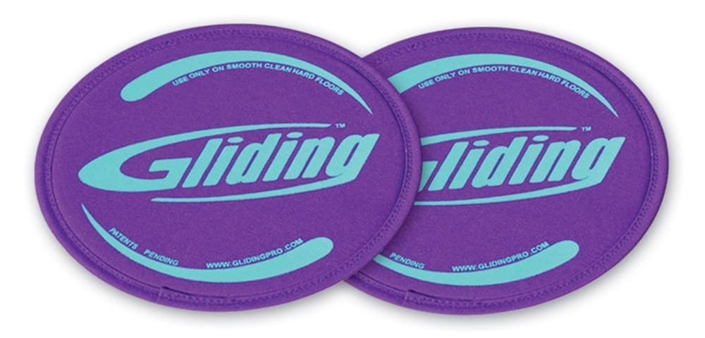 Gliding Discs are great for downhill hiking training.