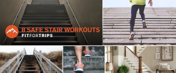 Stairs workout for any kind of staircase.