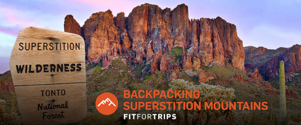 backpacking Superstition Mountains