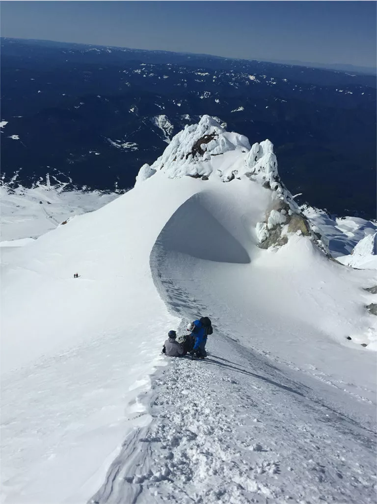 Researchers Guide to Climbing Mt. Hood to the 11,250 foot Summit