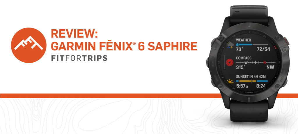 Garmin Fenix 6 Sapphire Review